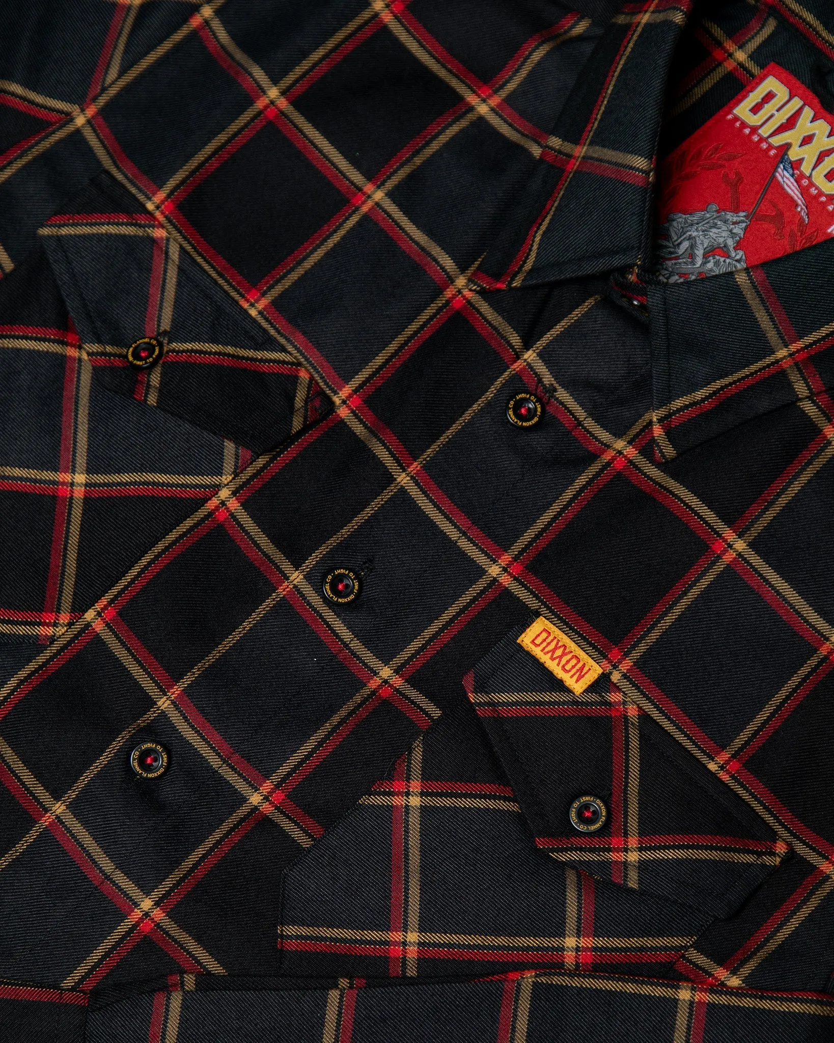 Women's First to Fight Flannel sold by Dixxon product image thumbnail 5