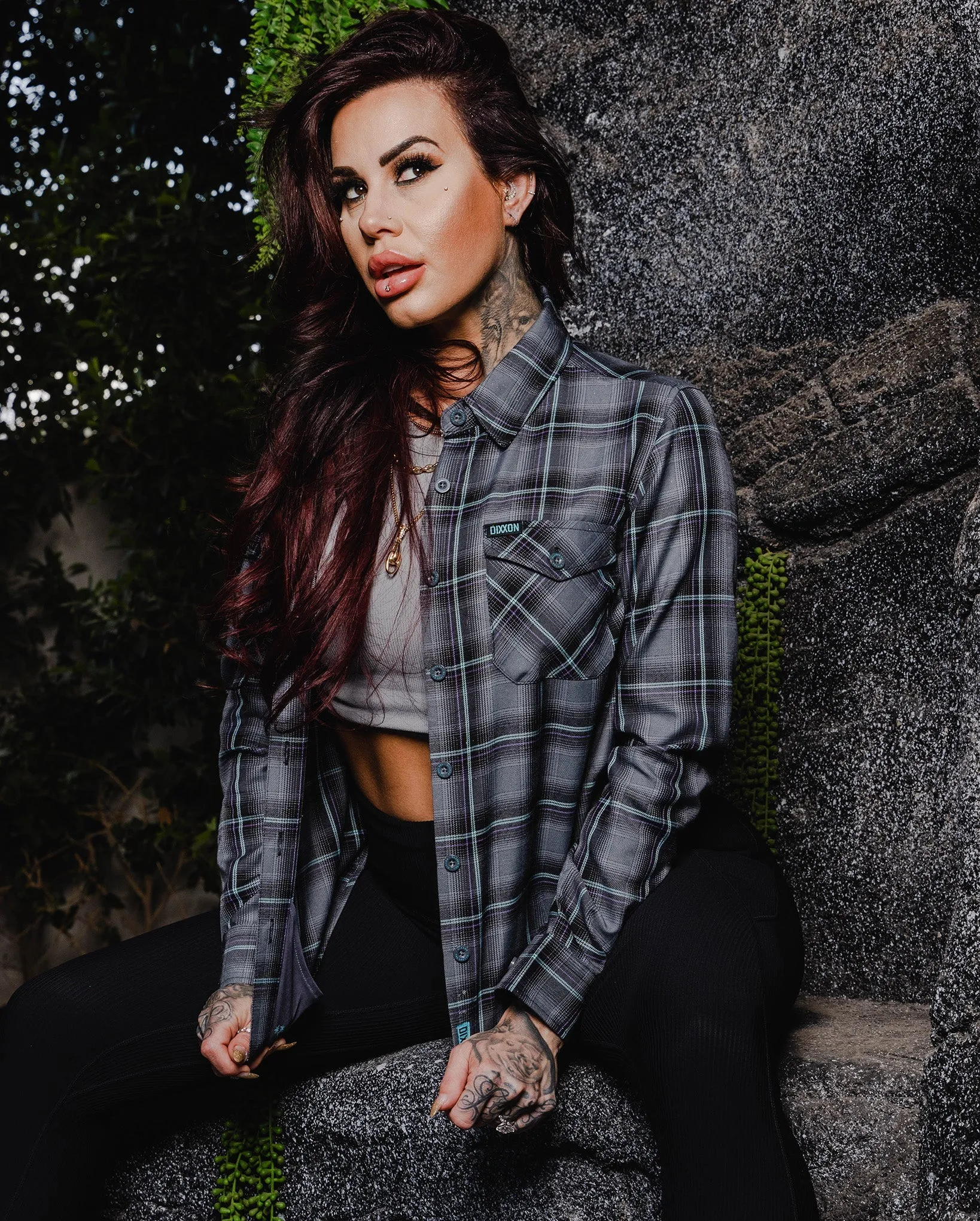 Women's The Grotto Flannel sold by Dixxon