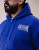 White Epicenter Zip Up Hoodie - Blue sold by Dixxon