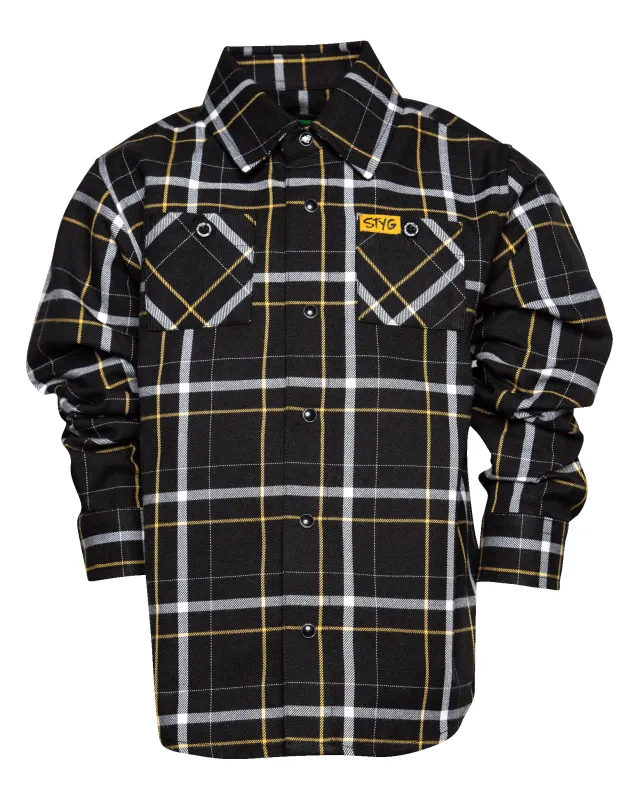 Youth Stick To Your Guns Flannel sold by Dixxon