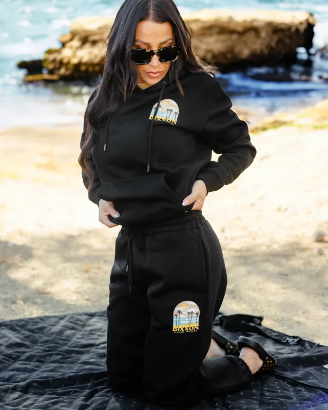 Women's Ocean Front Sweatpants - Black sold by Dixxon