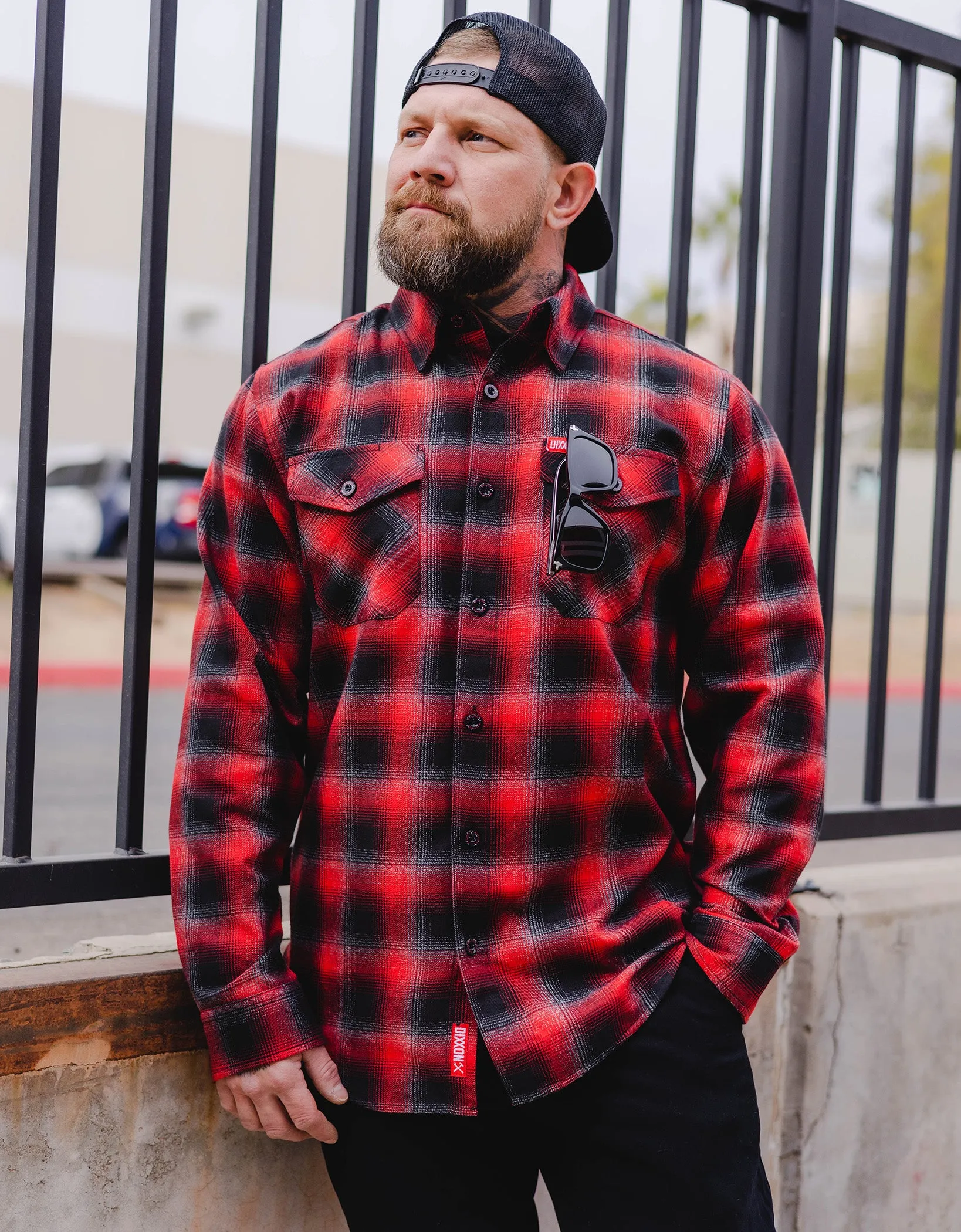 The Fairview Flannel sold by Dixxon