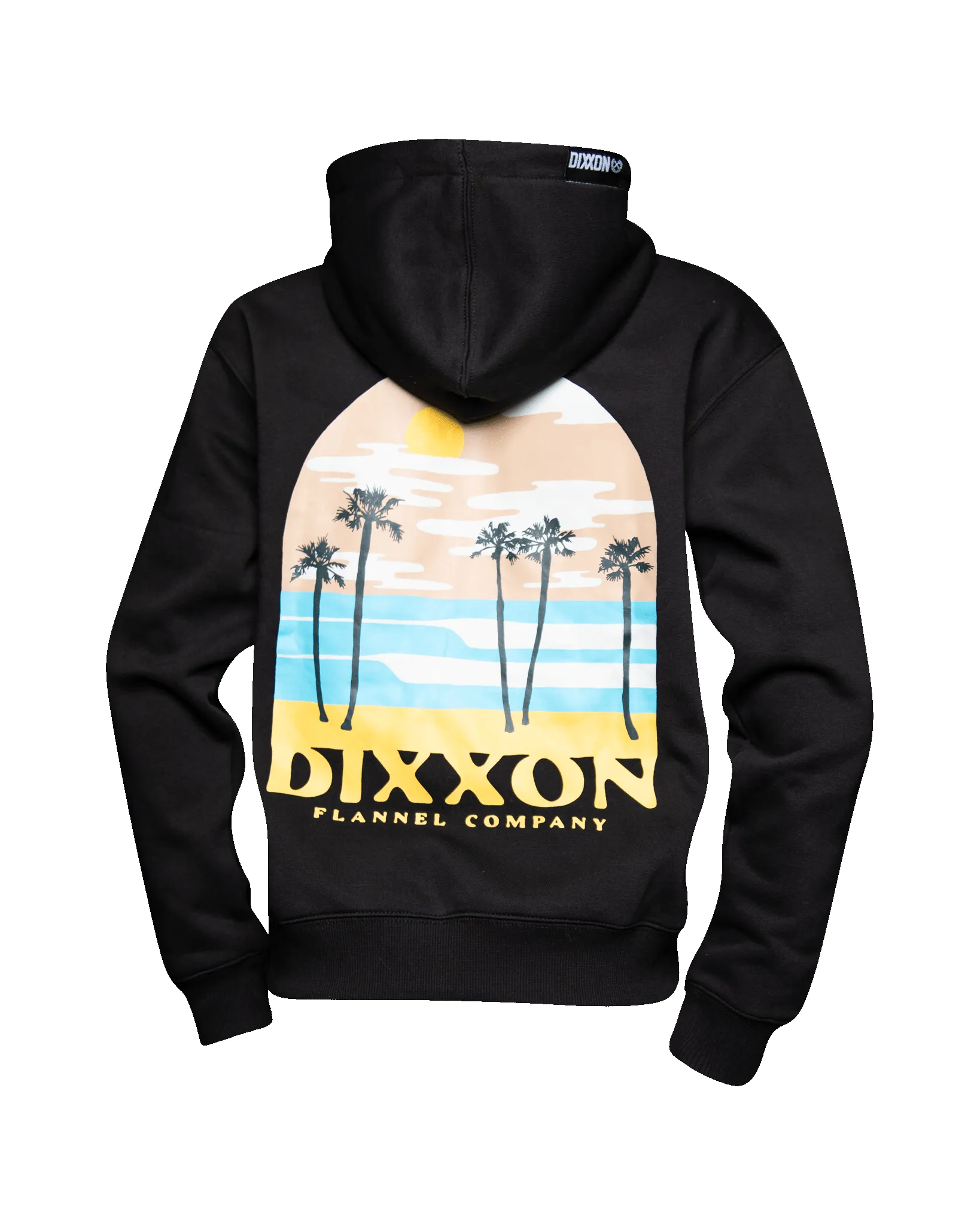 Women's Ocean Front Pullover Hoodie - Black sold by Dixxon product image thumbnail 2