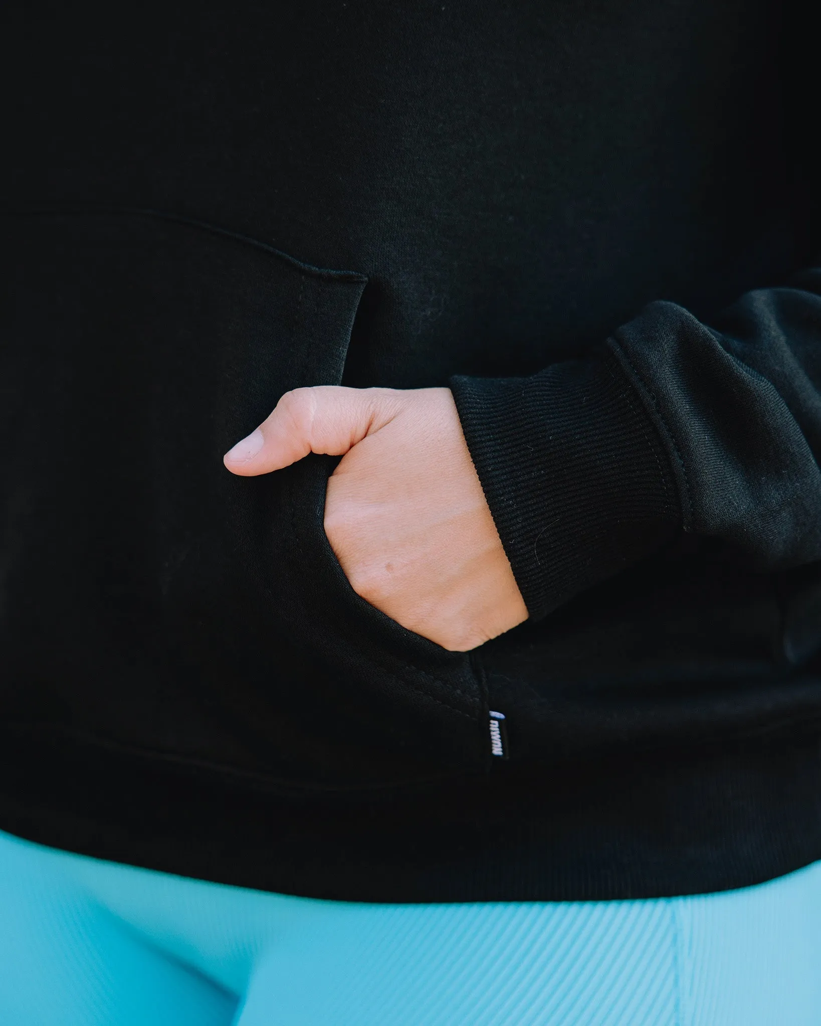 Women's Ocean Front Pullover Hoodie - Black sold by Dixxon product image thumbnail 4