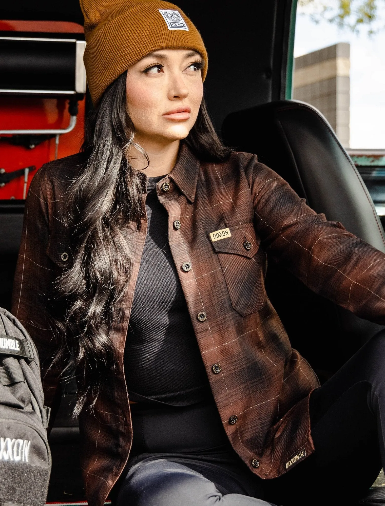 Women's The Traveler Flannel sold by Dixxon