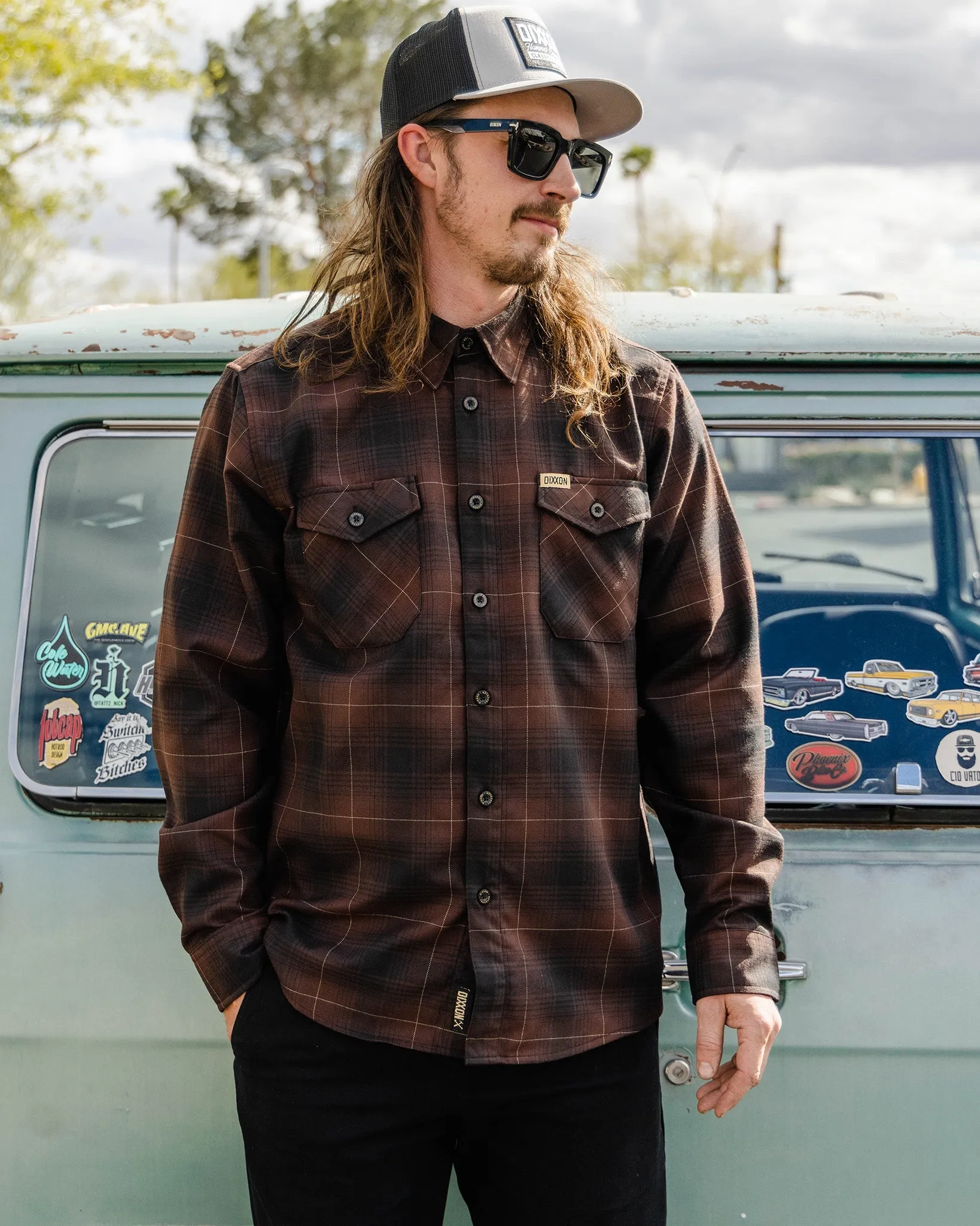 The Traveler Flannel sold by Dixxon