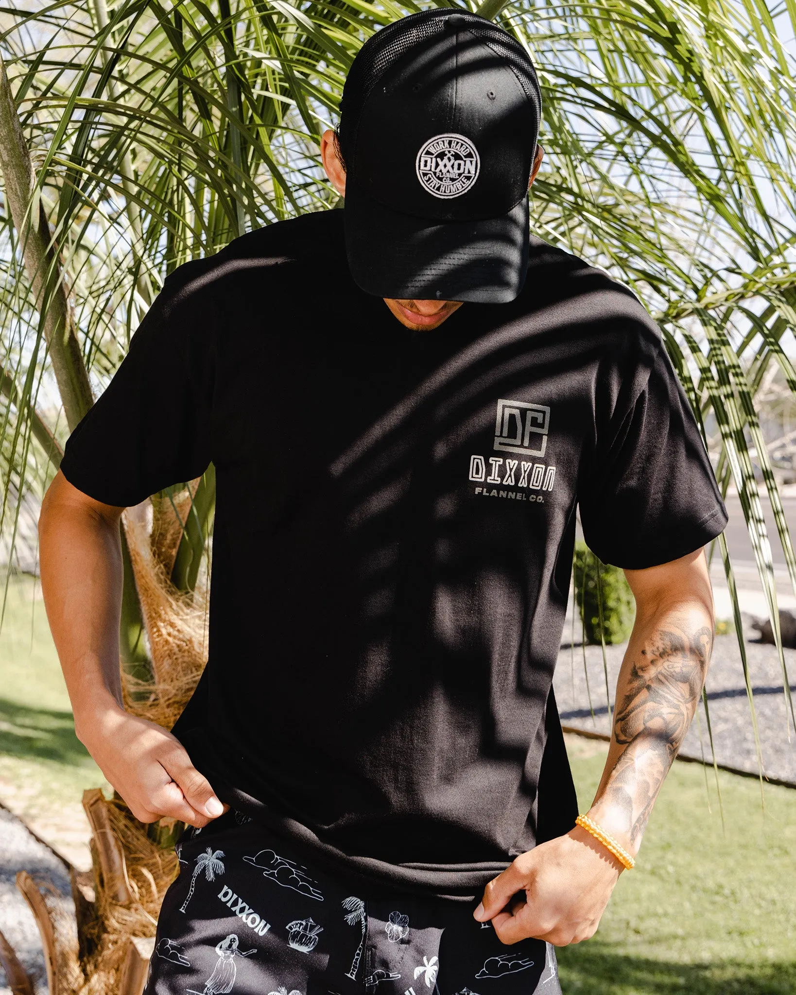 Stamp T-Shirt - Black sold by Dixxon product image thumbnail 3