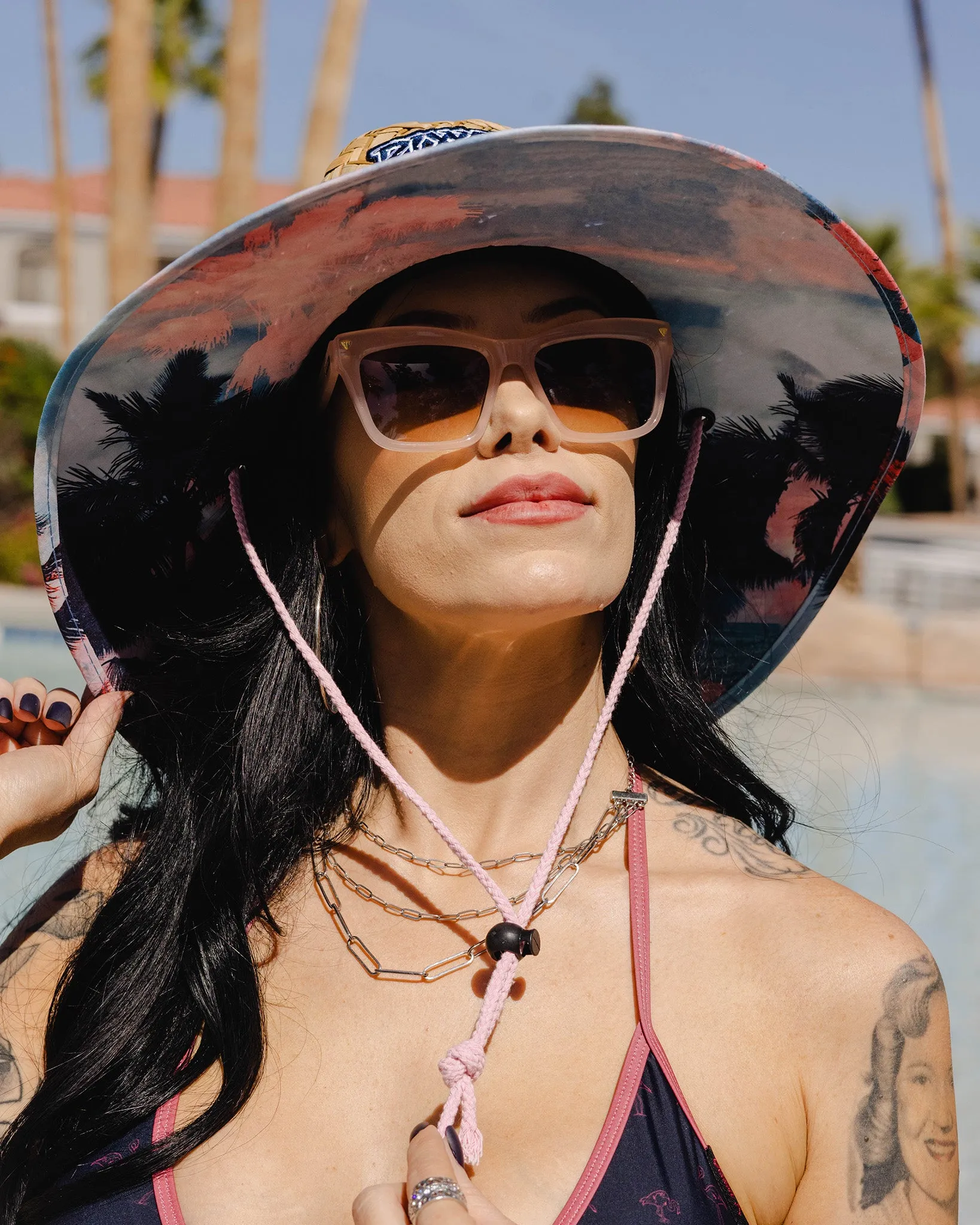 California Dreamin' Straw Sun Hat sold by Dixxon product image thumbnail 2