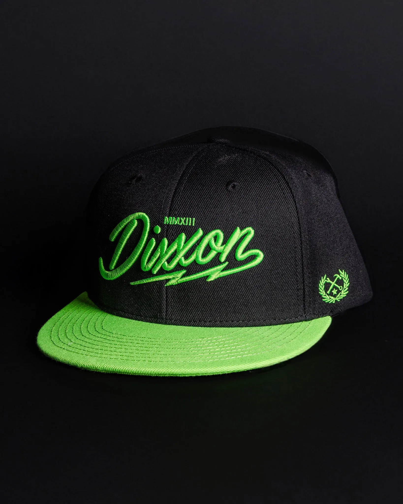 Lightning Script Flat Bill Snapback sold by Dixxon product image thumbnail 3
