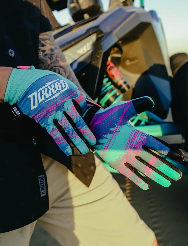 Retro Tread Moto Gloves sold by Dixxon