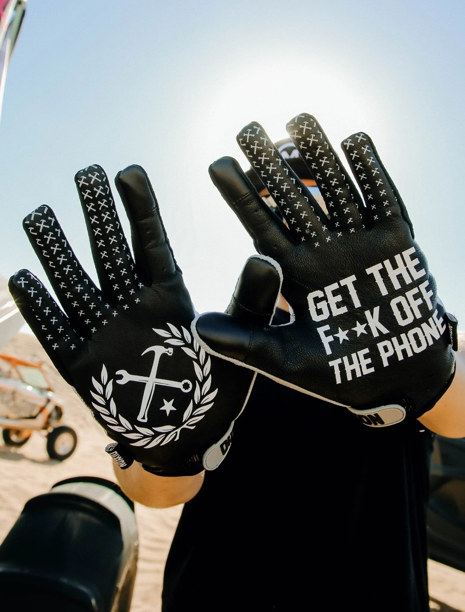 Corpo Overload Moto Gloves - White sold by Dixxon product image thumbnail 3
