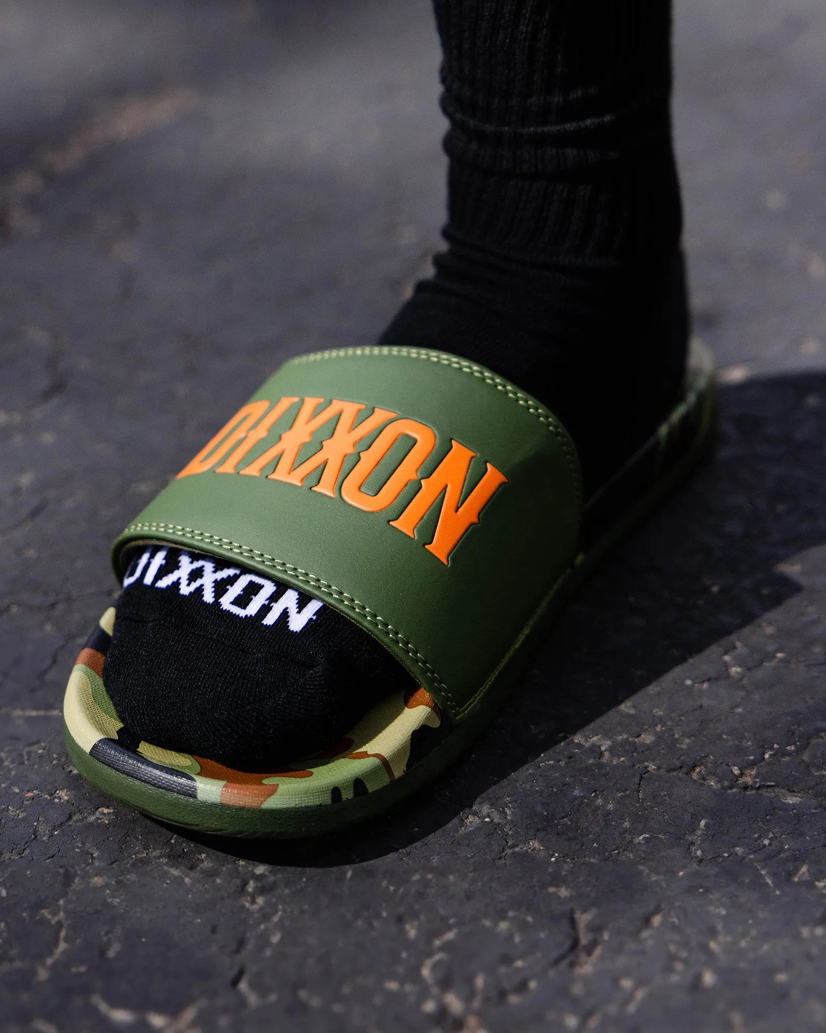 Delta Slides - Green Camo sold by Dixxon product image thumbnail 2