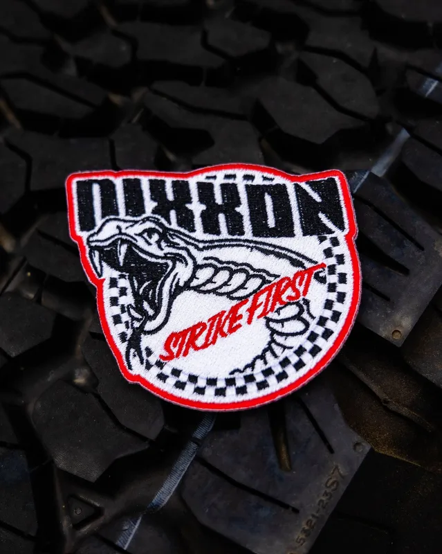 Strike First 3" Iron-On Patch sold by Dixxon