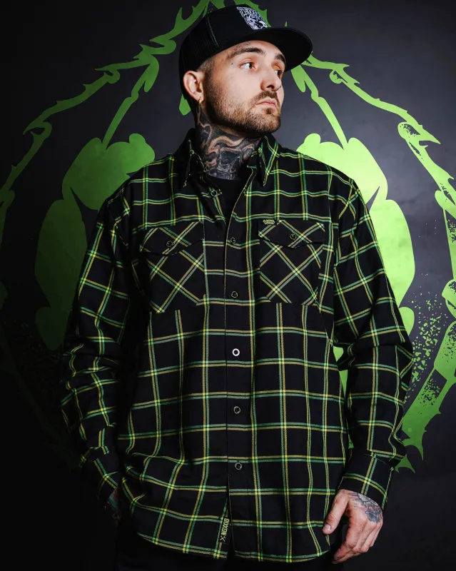 Municipal Waste Flannel sold by Dixxon