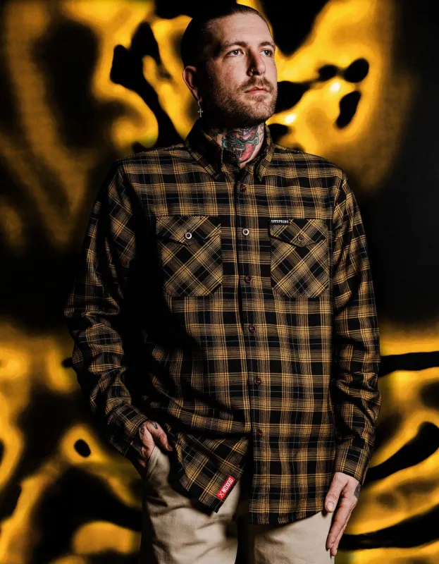 Offspring SMASH Flannel sold by Dixxon
