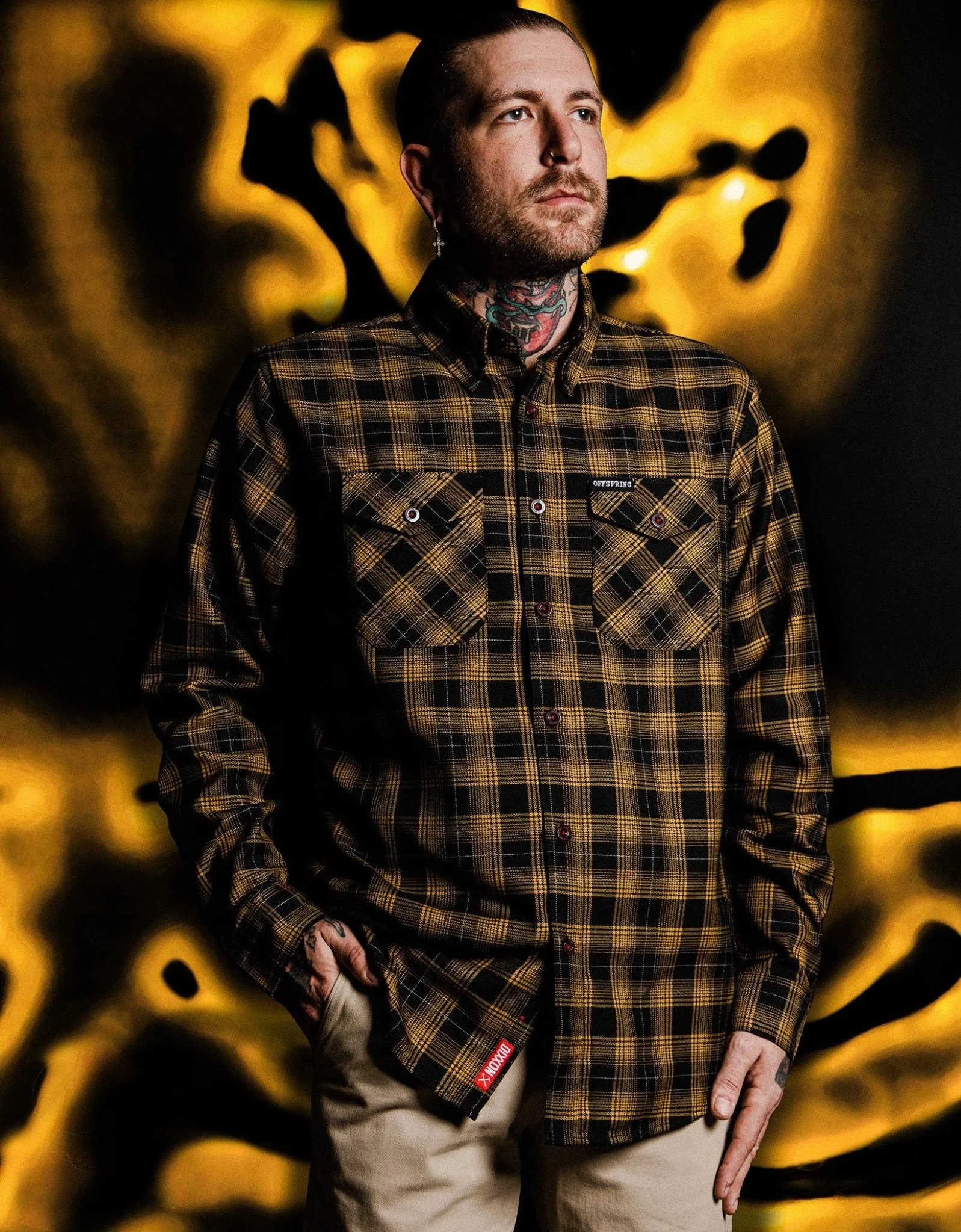 Offspring SMASH Flannel sold by Dixxon