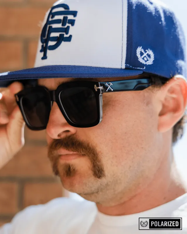 Eldo Sunglasses - Redrum & Gray Polarized sold by Dixxon