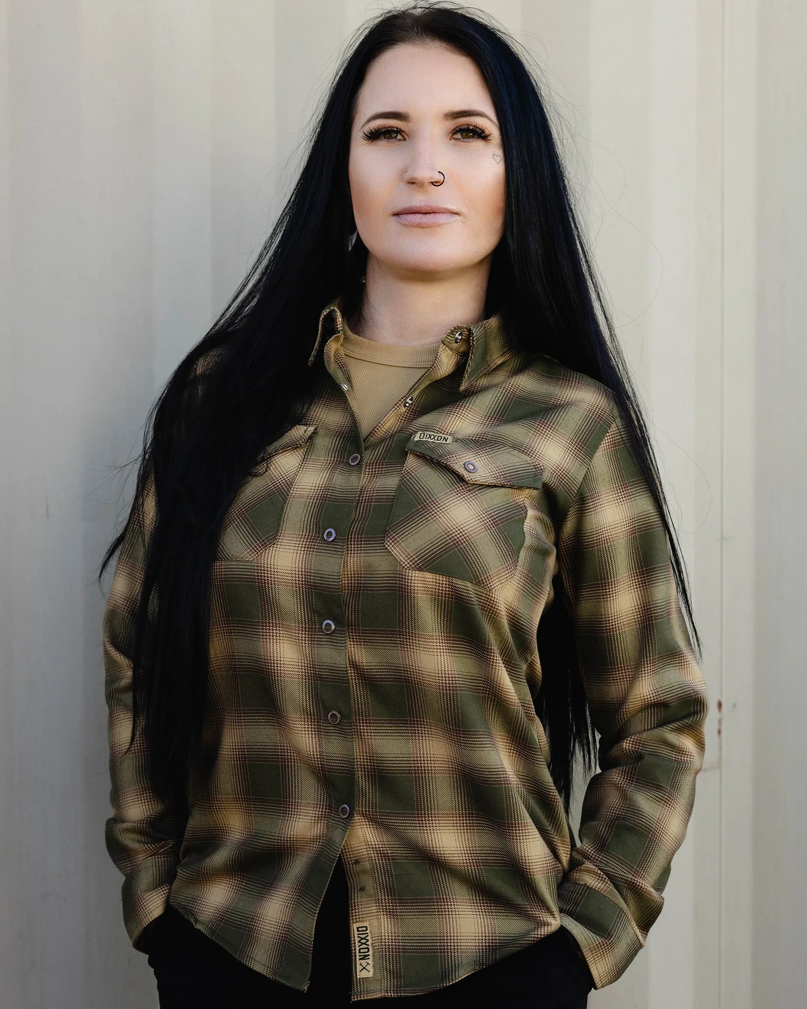 Women's The Bunker Flannel sold by Dixxon