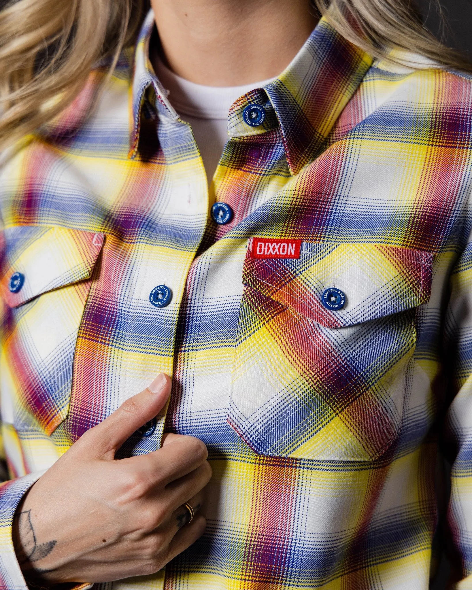 Women's Outside The Lines Flannel sold by Dixxon product image thumbnail 4