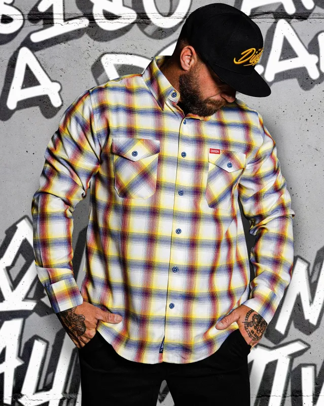 Outside The Lines Flannel sold by Dixxon