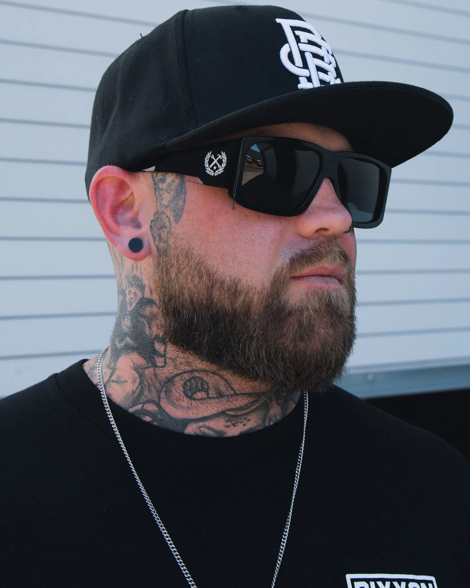 Jefe Sunglasses - Black & Gray Polarized sold by Dixxon