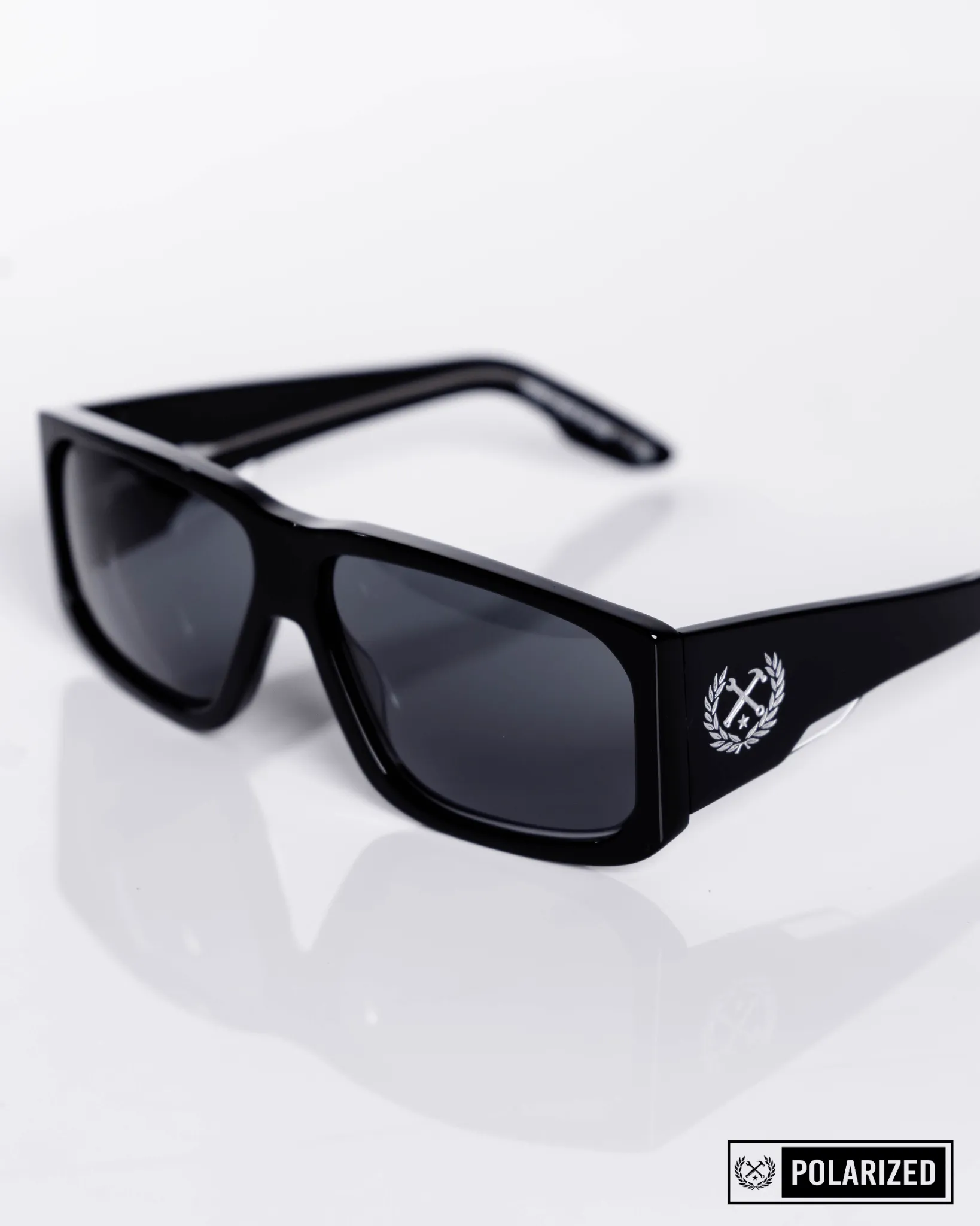 Jefe Sunglasses - Black & Gray Polarized sold by Dixxon product image thumbnail 2