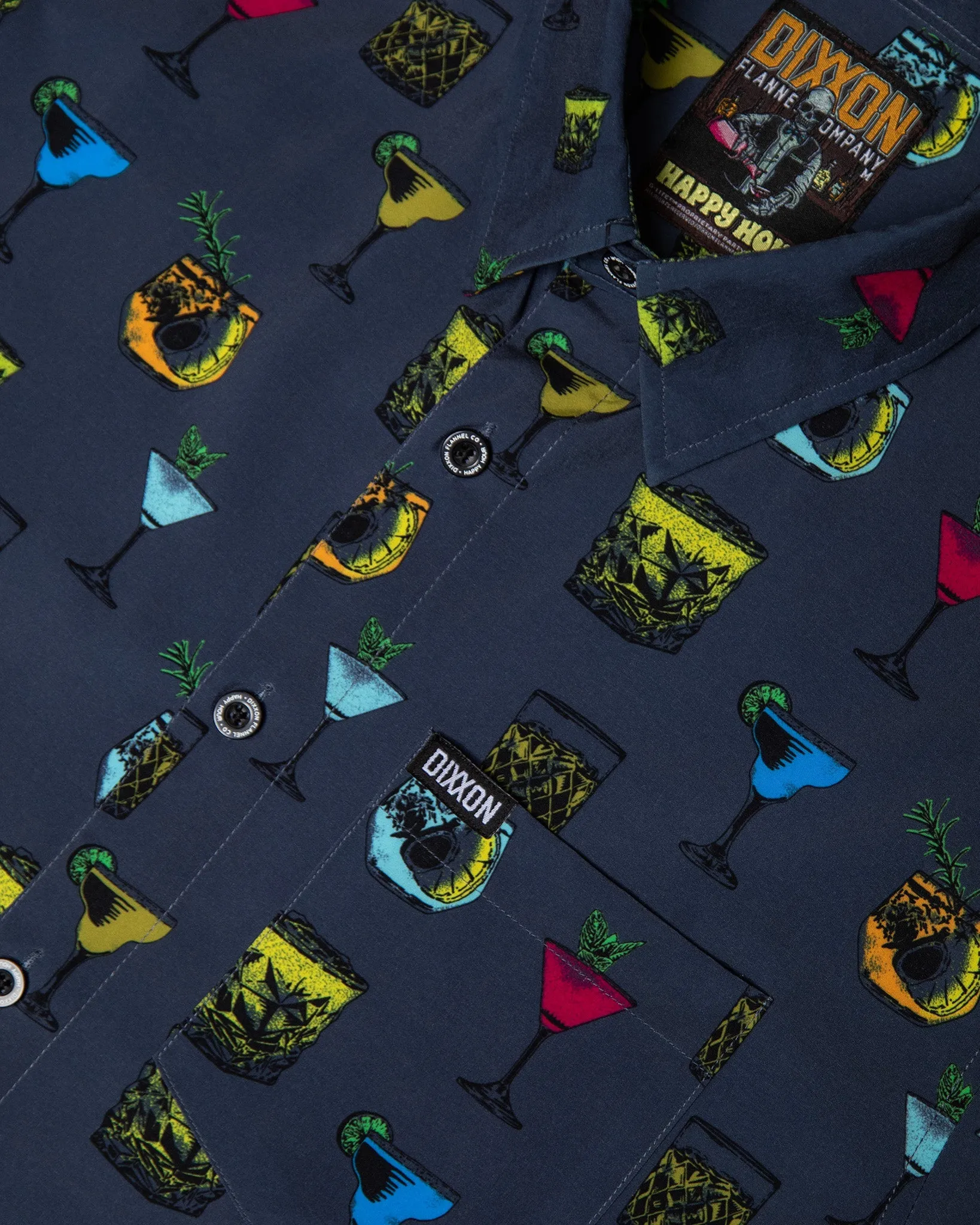 Happy Hour Party Shirt sold by Dixxon product image thumbnail 5