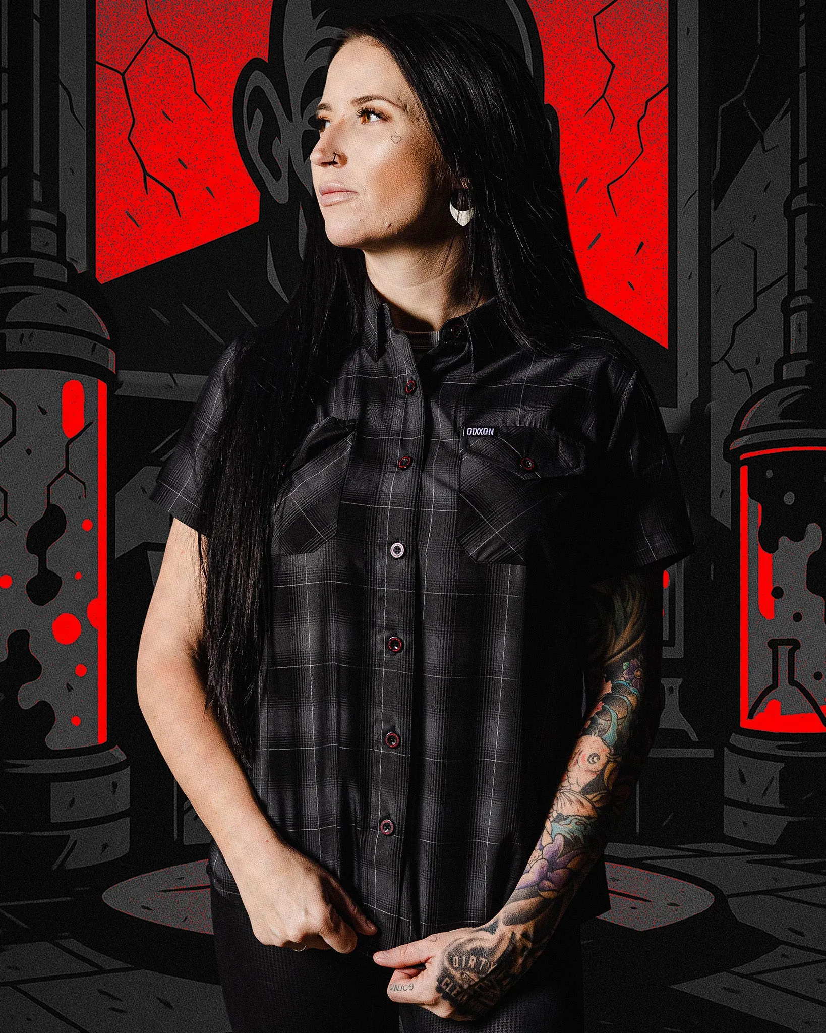 Women's The Villain Bamboo Short Sleeve sold by Dixxon