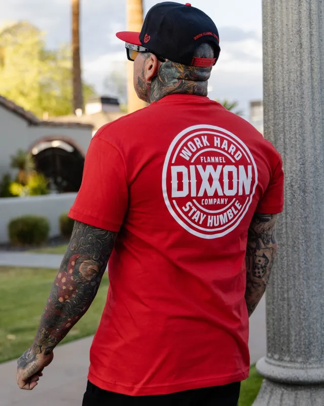 White Nuevo Corpo T-Shirt - Red sold by Dixxon
