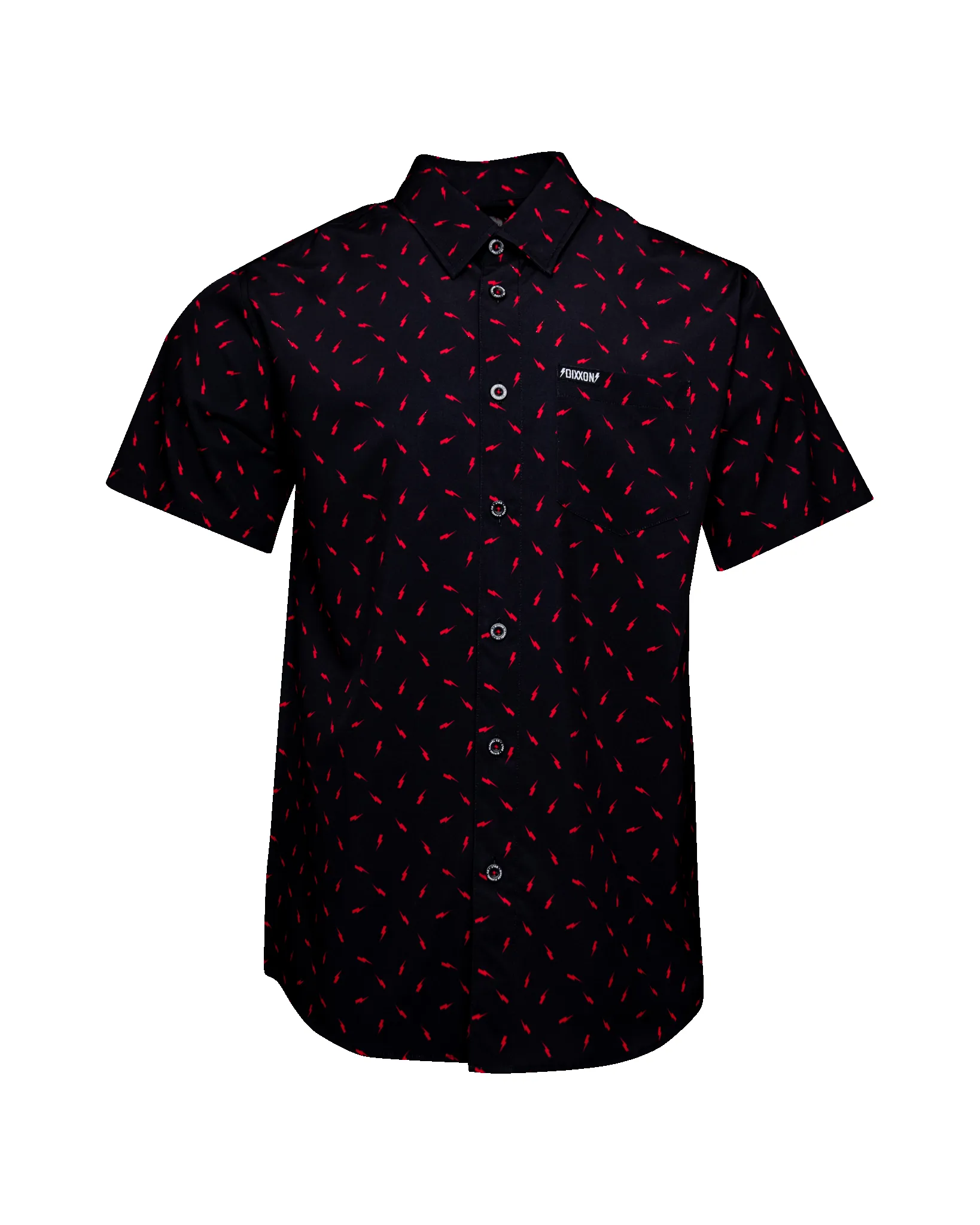 Bolt Party Shirt - Black & Red sold by Dixxon product image thumbnail 2