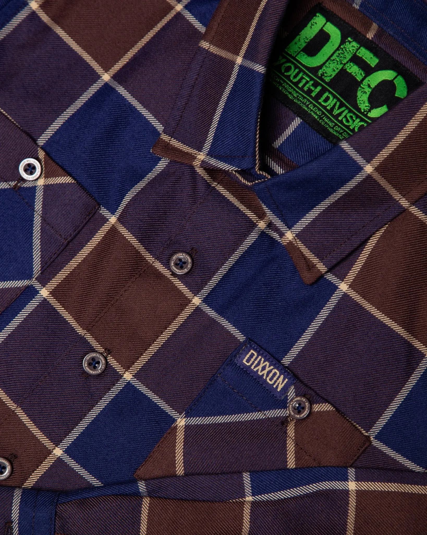 Youth The Apprentice Flannel sold by Dixxon product image thumbnail 2