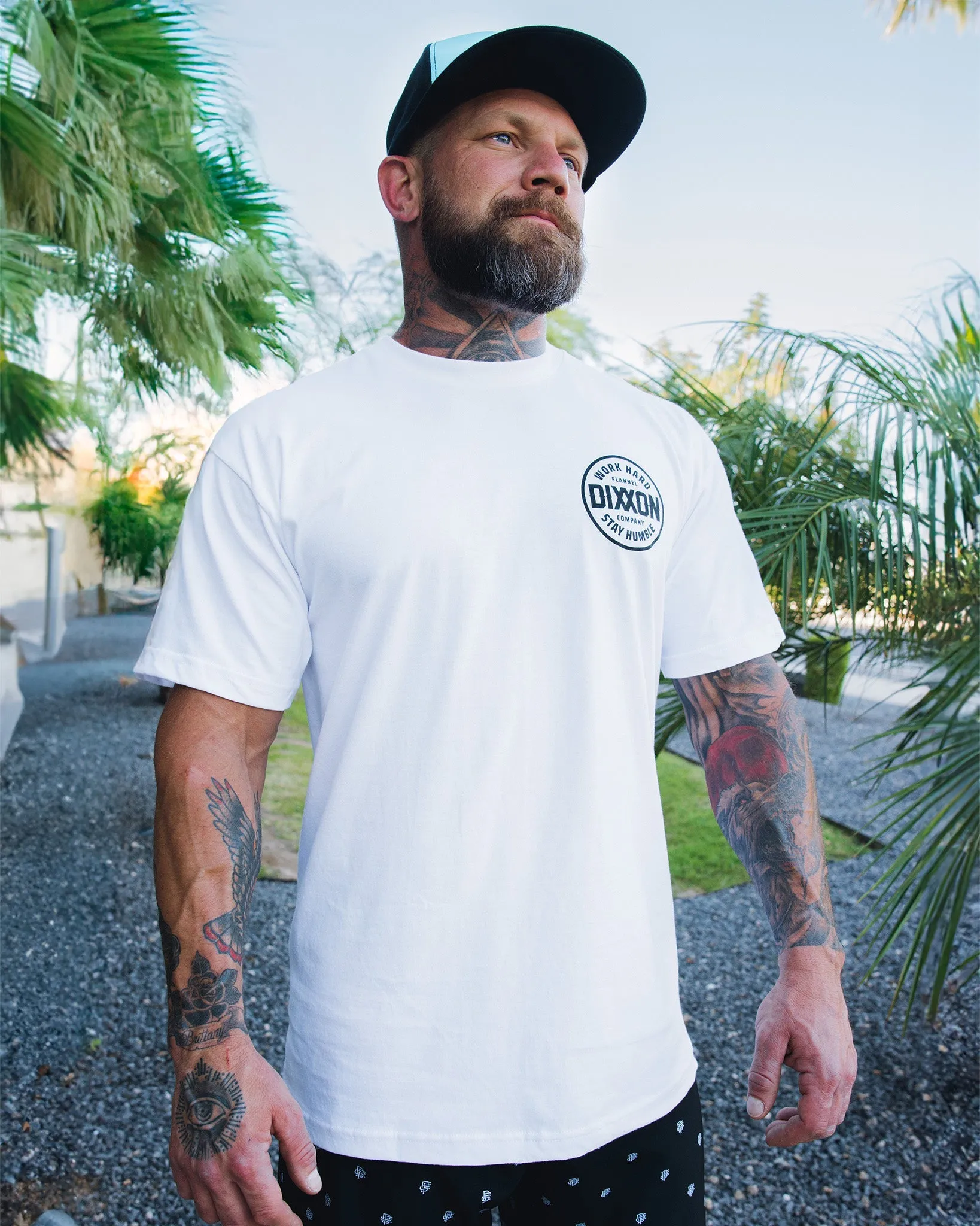 Black Nuevo Corpo T-Shirt - White sold by Dixxon product image thumbnail 2