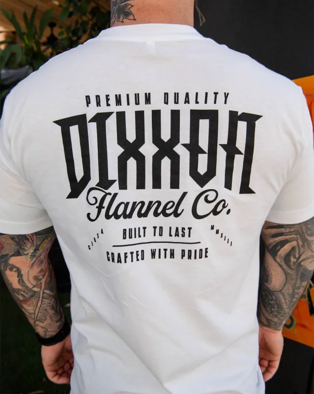 Premo T-Shirt - White made by Dixxon