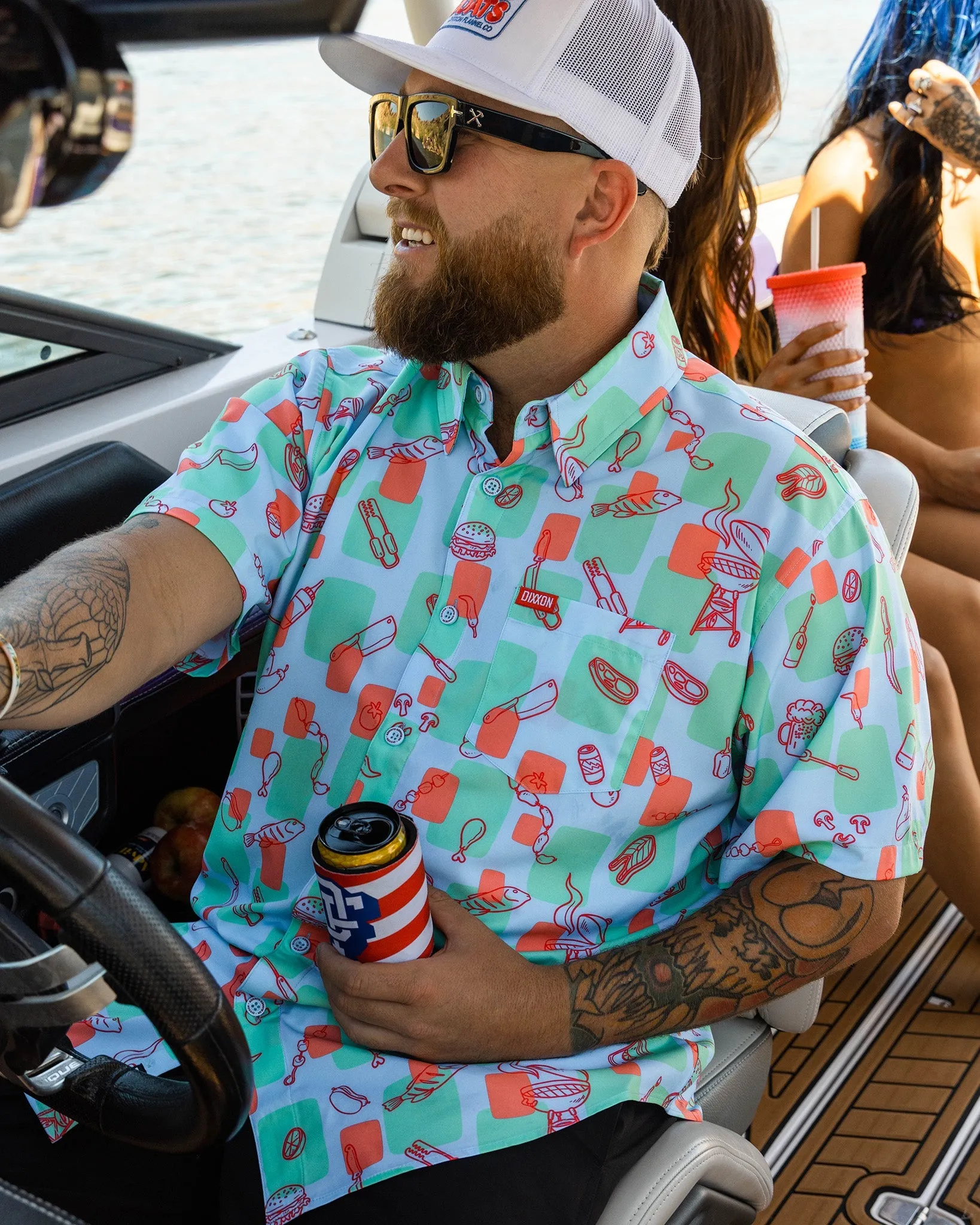 No Bummer Summer Party Shirt sold by Dixxon product image thumbnail 3