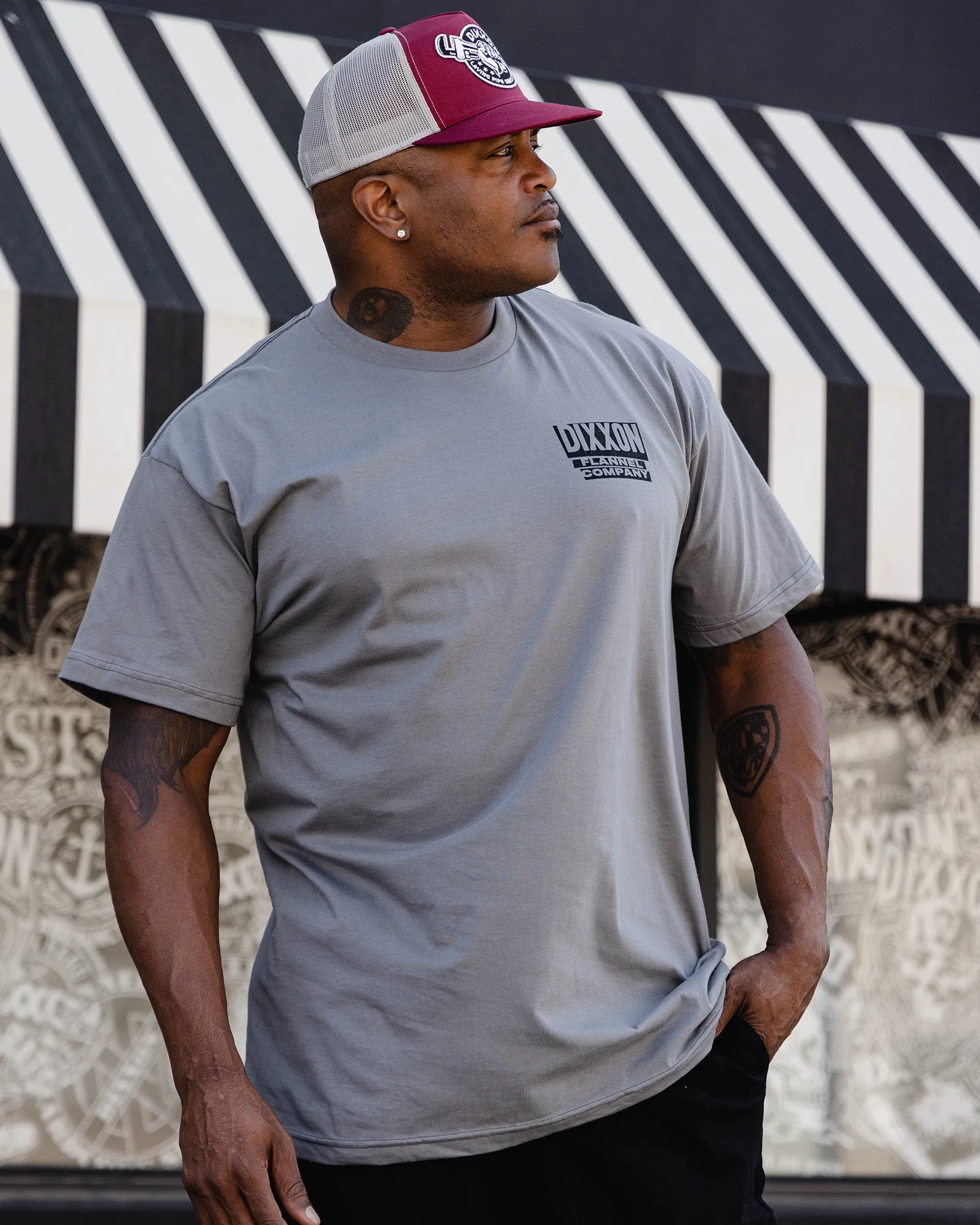 Black Premium Quality T-Shirt - Charcoal sold by Dixxon product image thumbnail 3