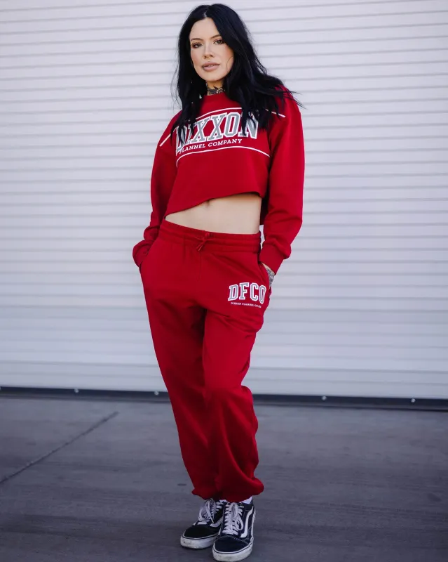 Women's DFCO Sweatpants - Red sold by Dixxon
