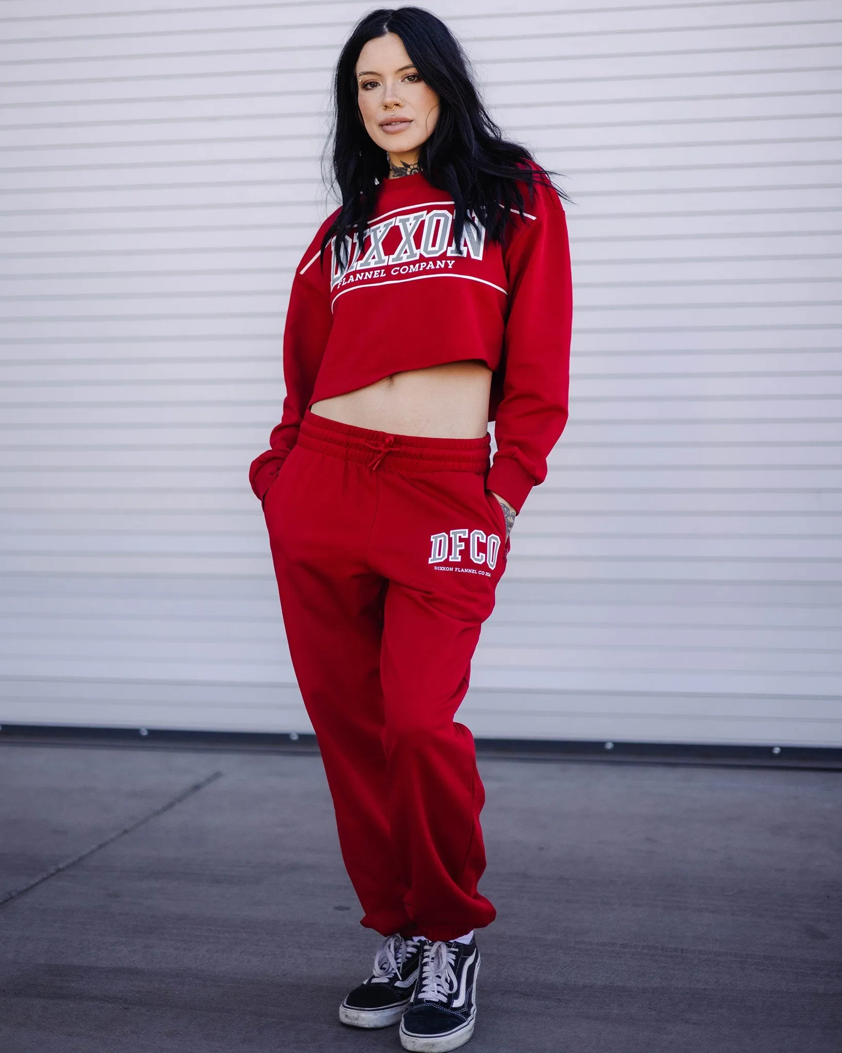 Women's DFCO Sweatpants - Red sold by Dixxon