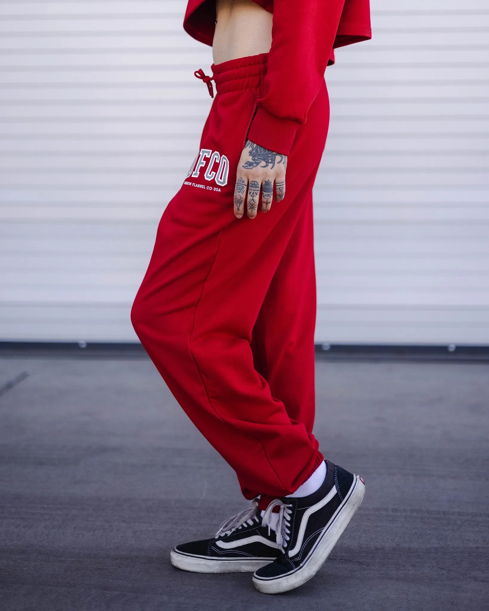 Women's DFCO Sweatpants - Red sold by Dixxon product image thumbnail 2