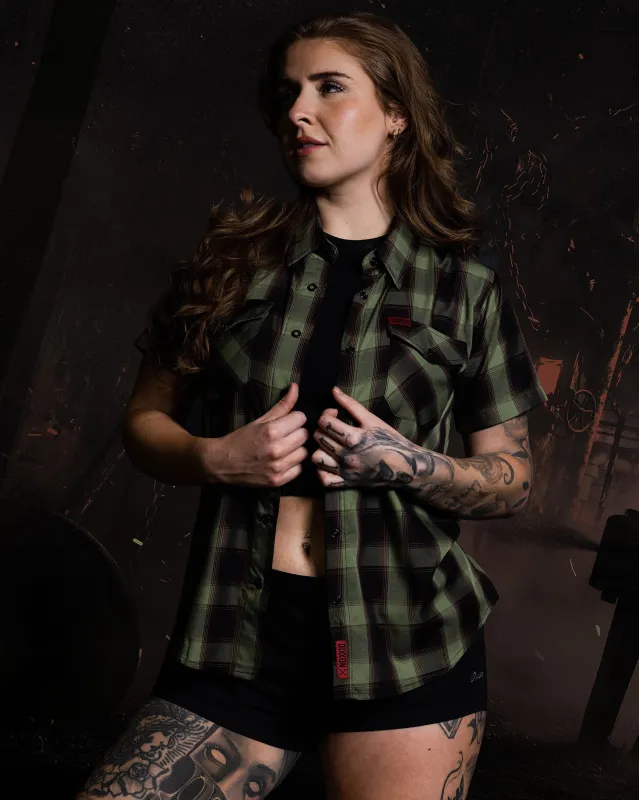 Women's The Springwood Slasher Bamboo Short Sleeve sold by Dixxon