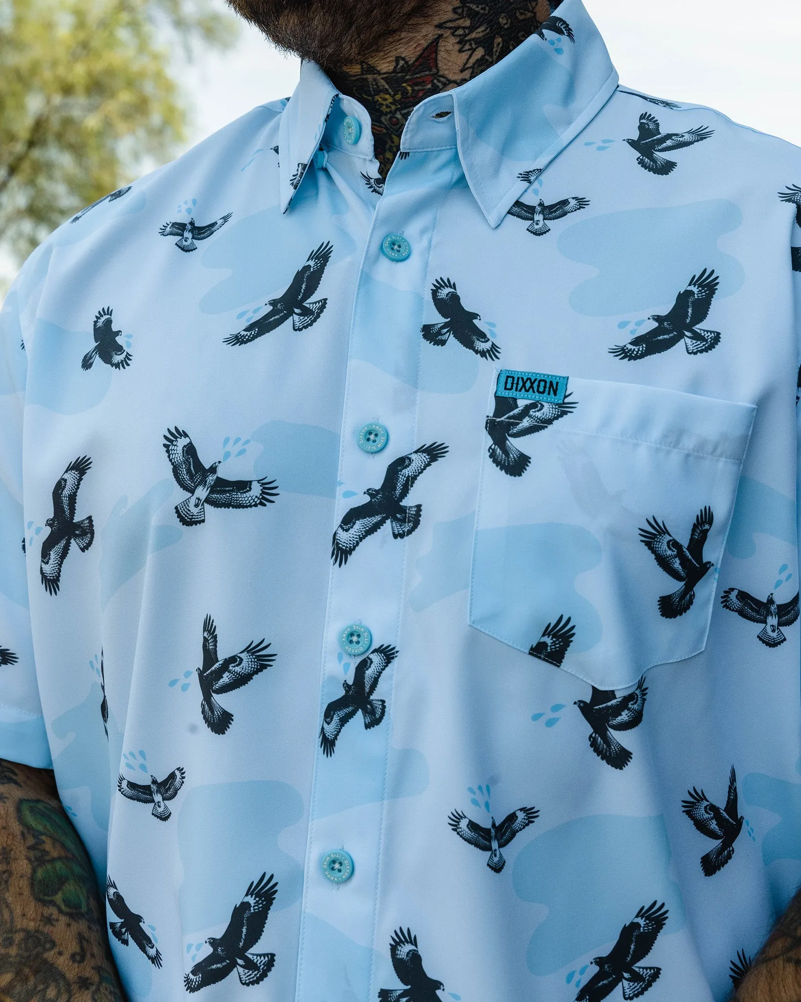 Mike Hawk Party Shirt sold by Dixxon product image thumbnail 5