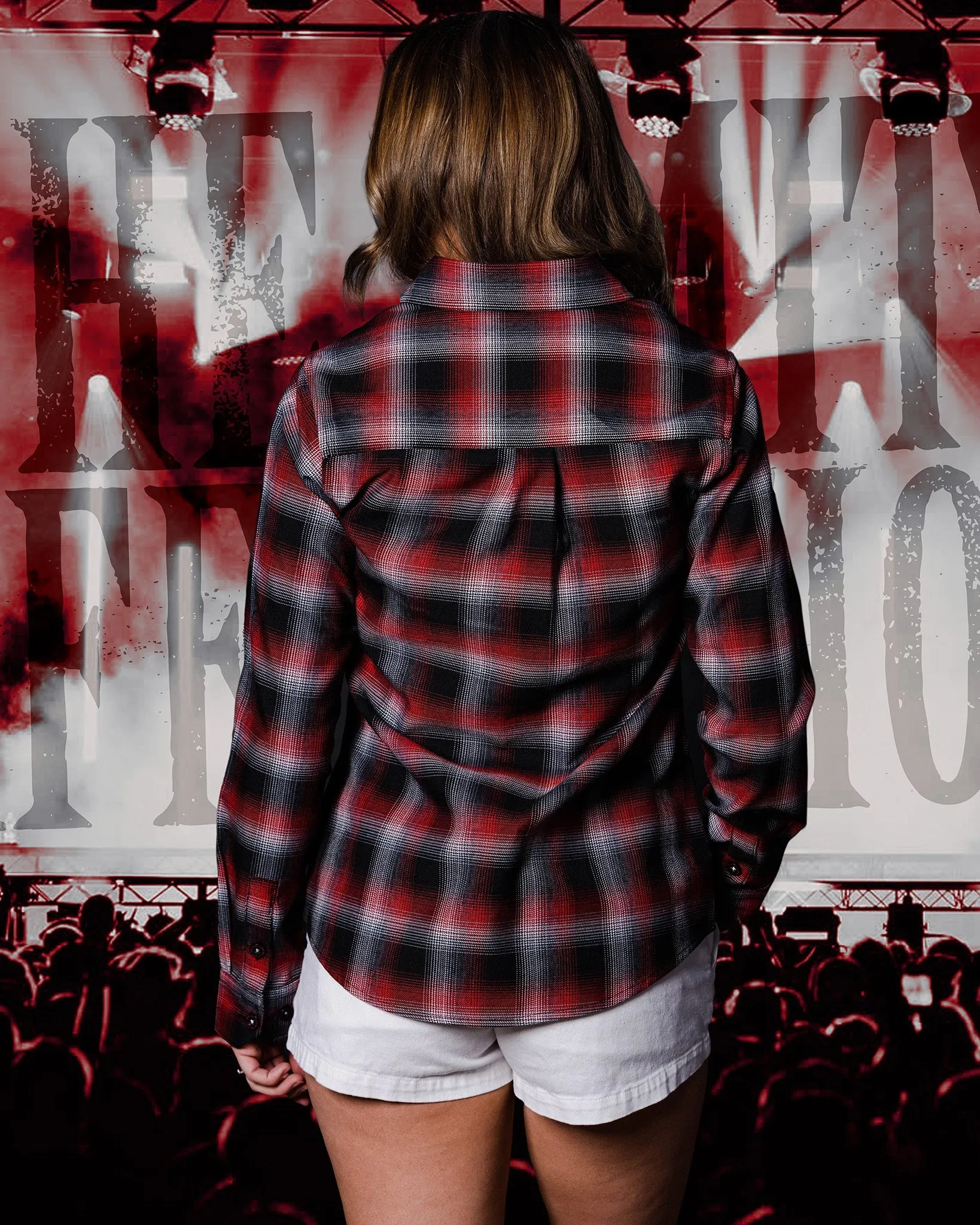 Women's The Amity Affliction Youngbloods Flannel sold by Dixxon product image thumbnail 3