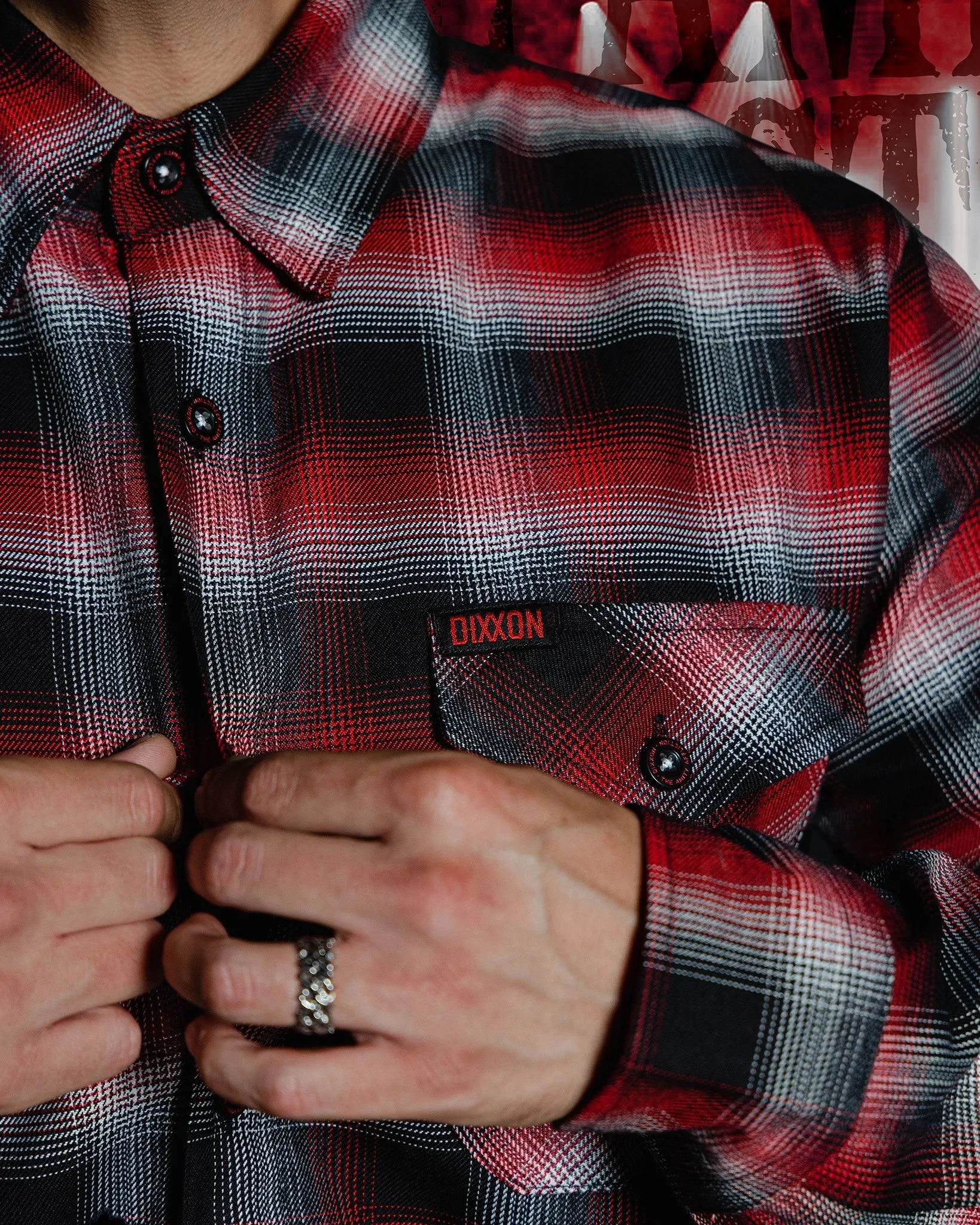 The Amity Affliction Youngbloods Flannel sold by Dixxon product image thumbnail 4