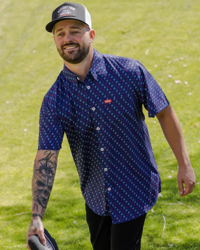 RWB Party Hammers Party Shirt - Blue sold by Dixxon