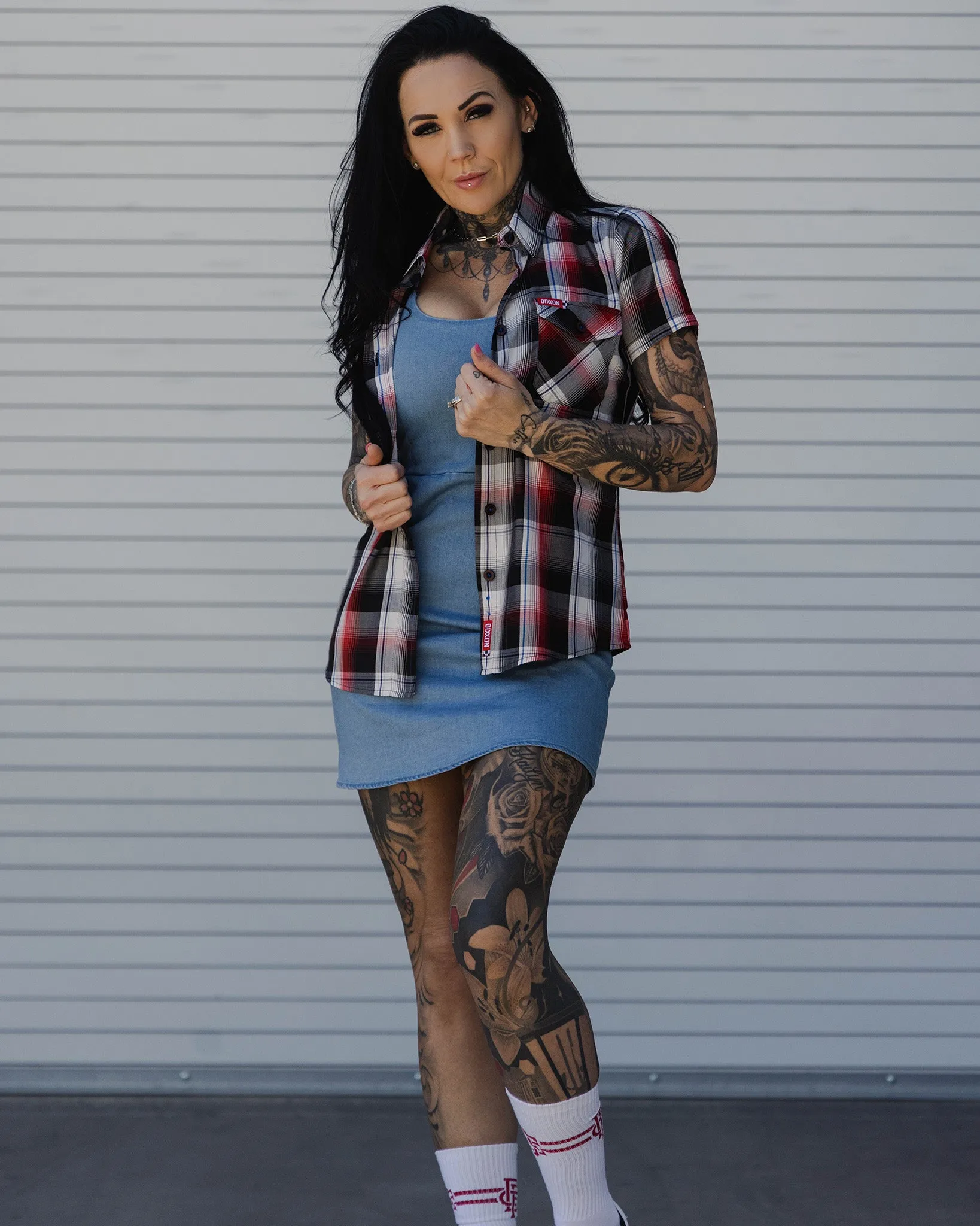 Uptown Dress - Blue Denim sold by Dixxon product image thumbnail 4