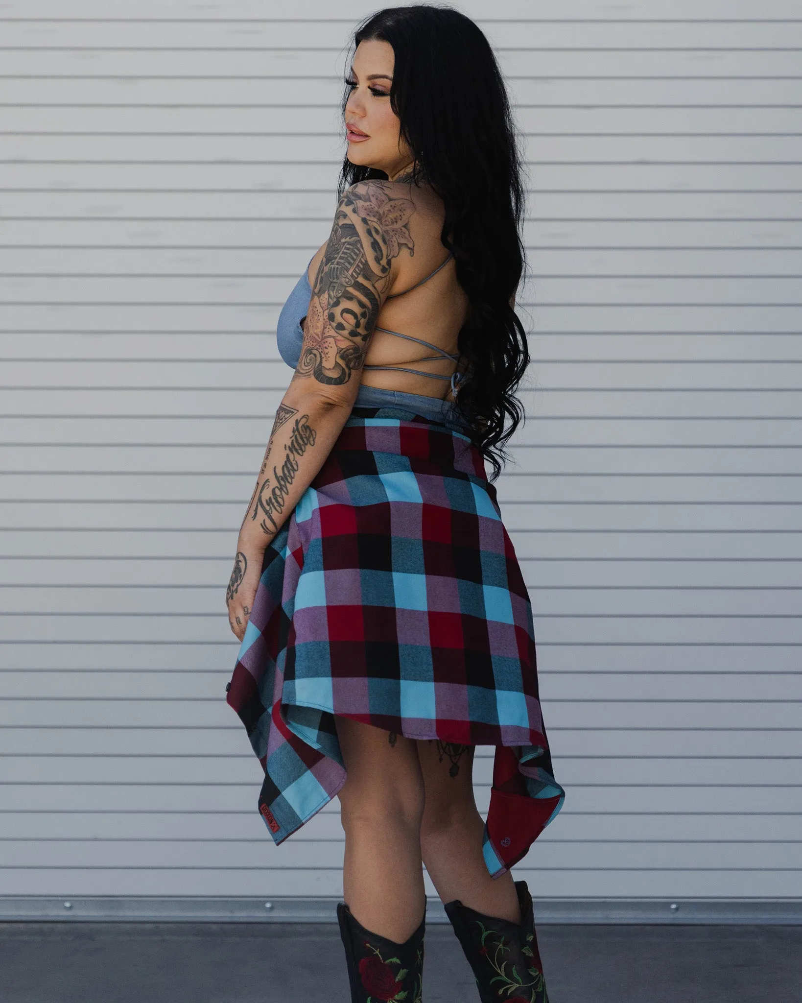 Uptown Dress - Blue Denim sold by Dixxon product image thumbnail 3