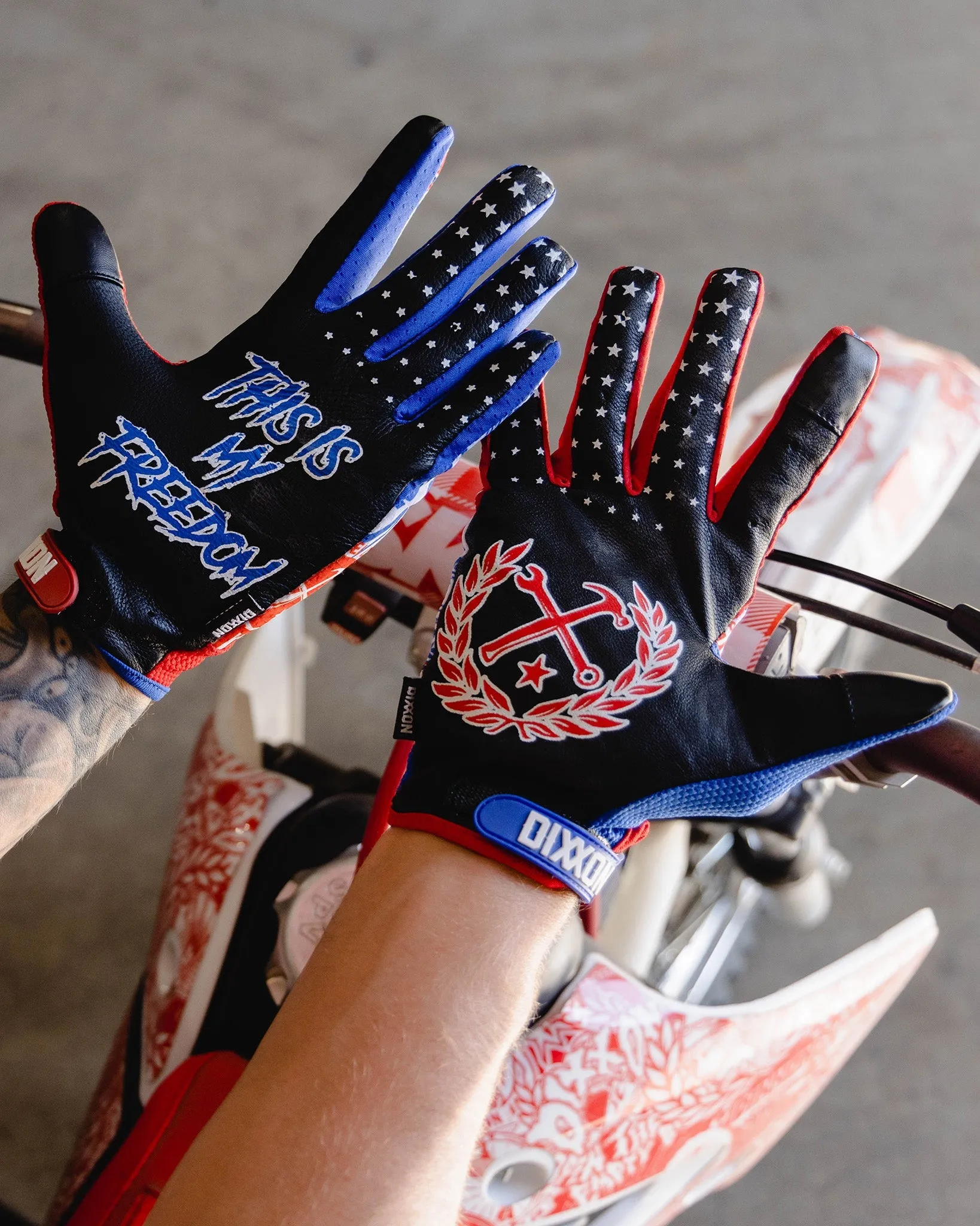 Corpo Overload Moto Gloves - America sold by Dixxon product image thumbnail 2