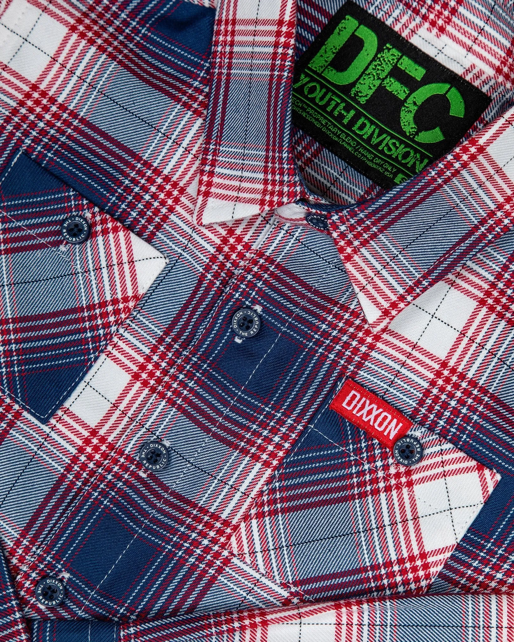 Youth The Republic Flannel sold by Dixxon product image thumbnail 2