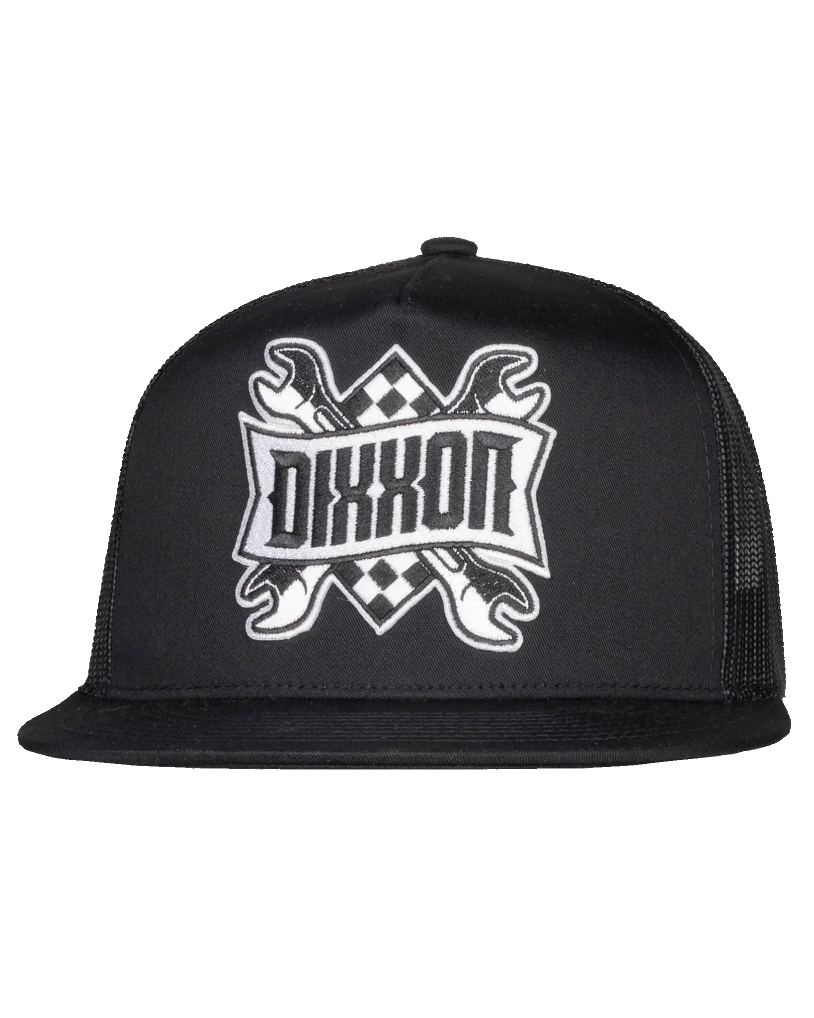 Pit Crew Flat Bill Trucker Snapback sold by Dixxon product image thumbnail 2