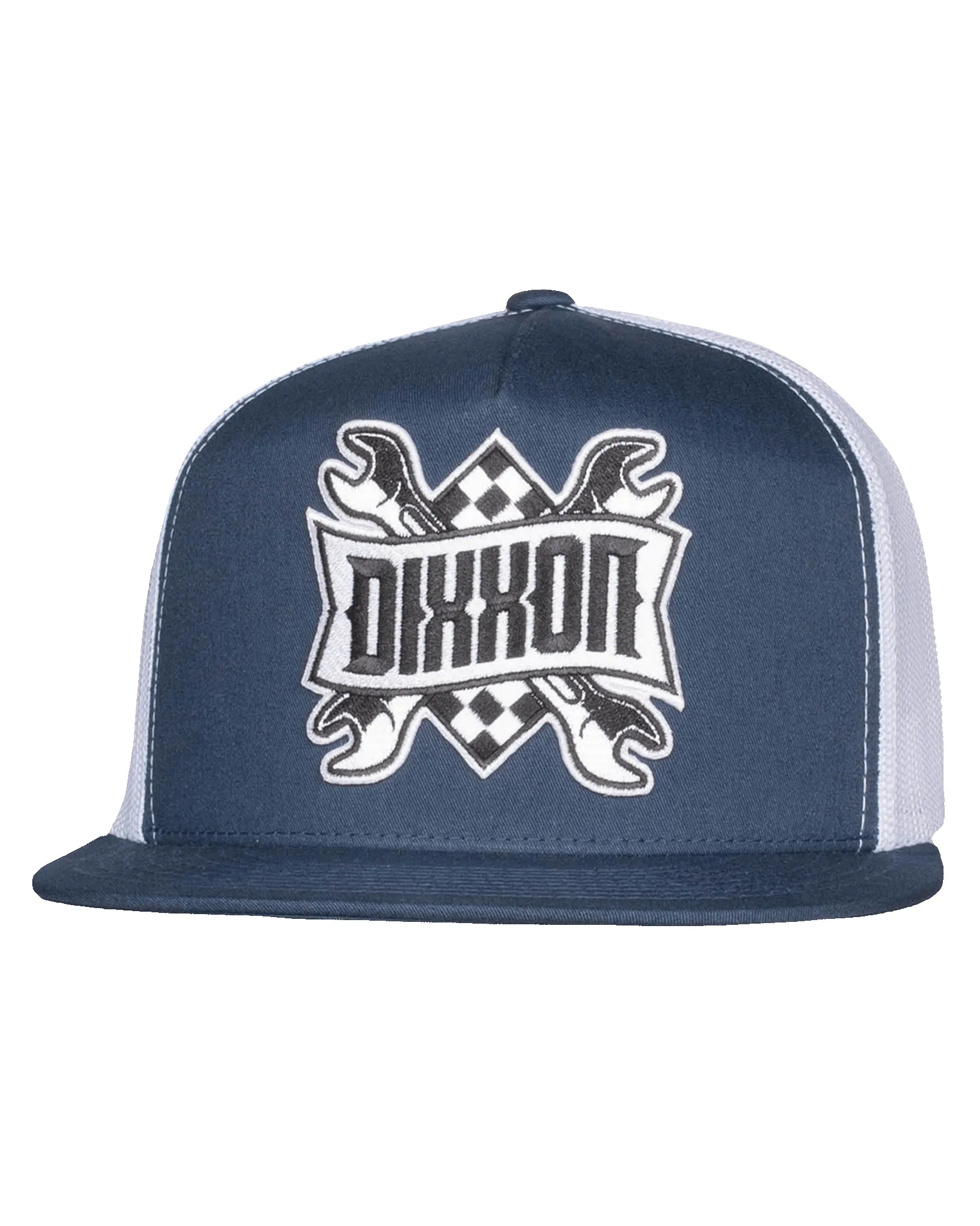 Pit Crew Flat Bill Trucker Snapback sold by Dixxon product image thumbnail 3