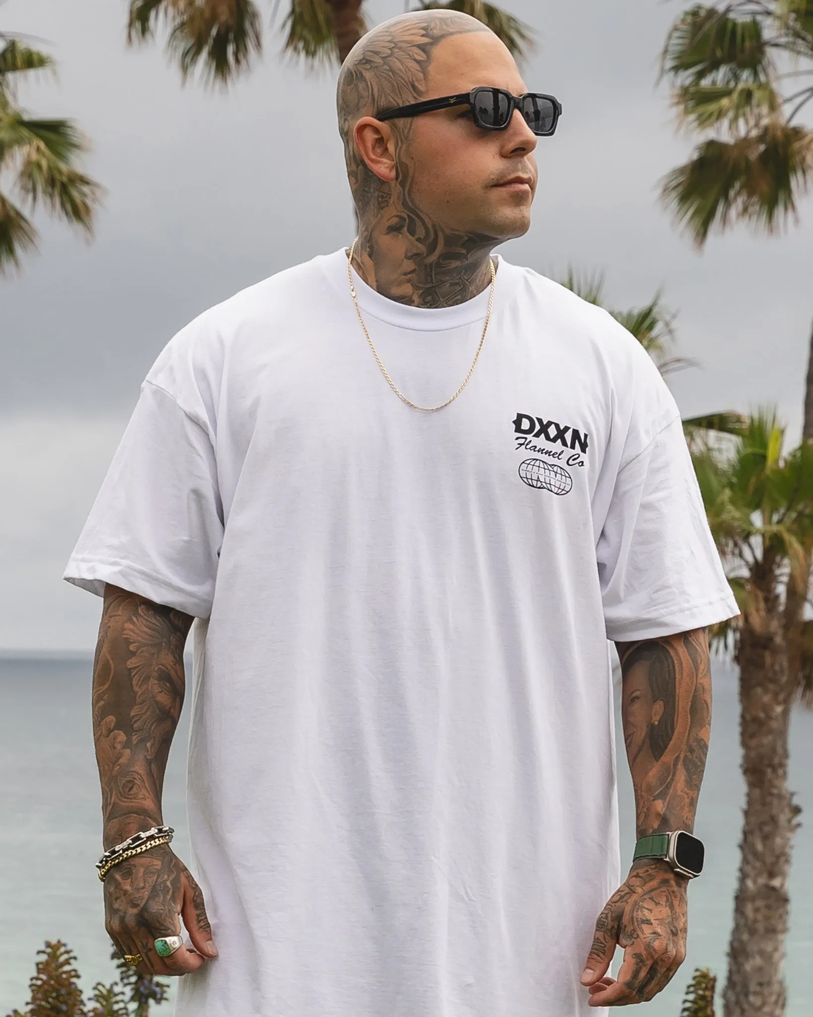 Tech T-Shirt - White sold by Dixxon product image thumbnail 3